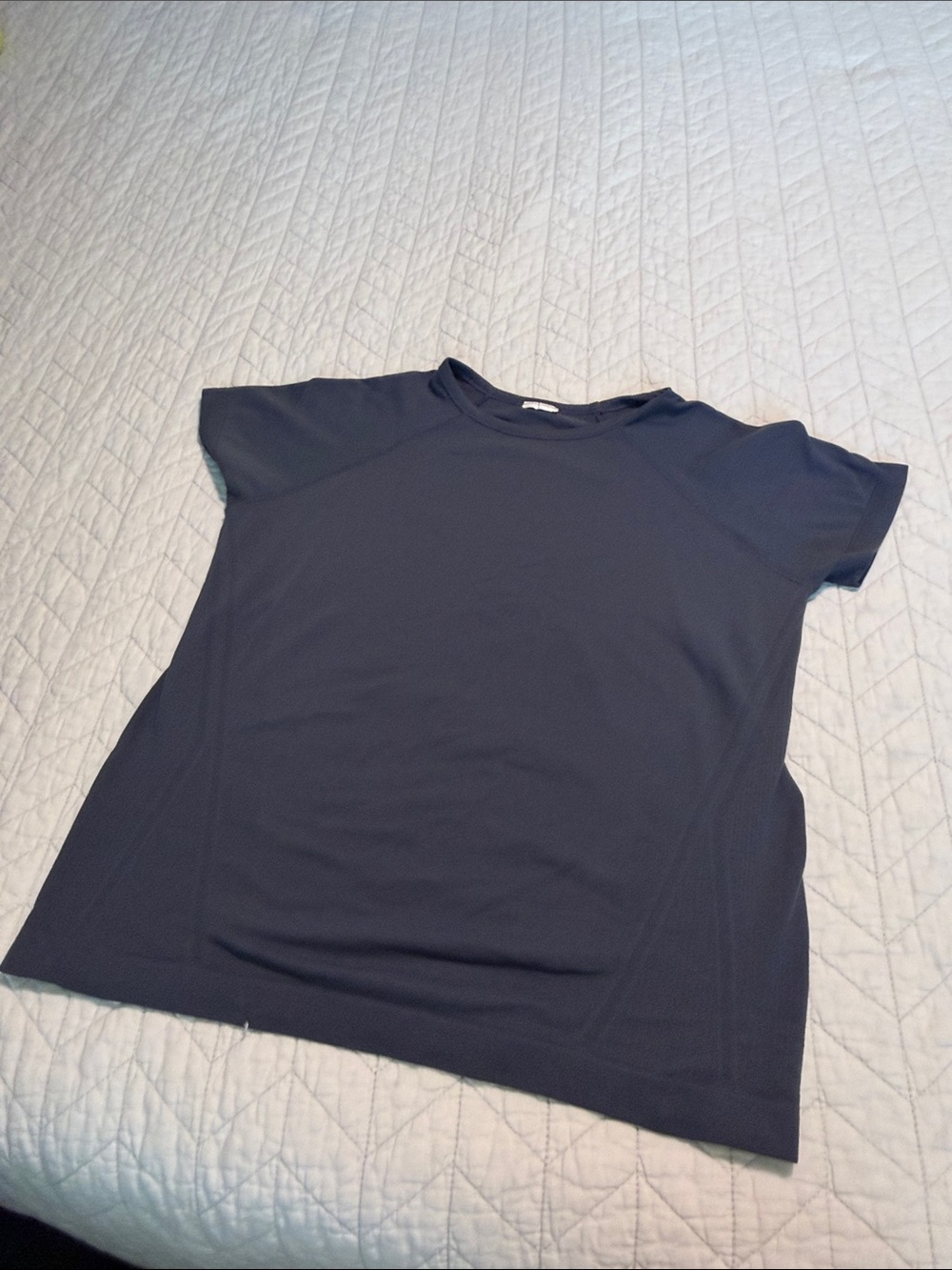 Athleta Girls' Short-Sleeve Performance Tee in Navy